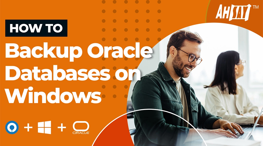 How to backup Oracle databases on Windows?