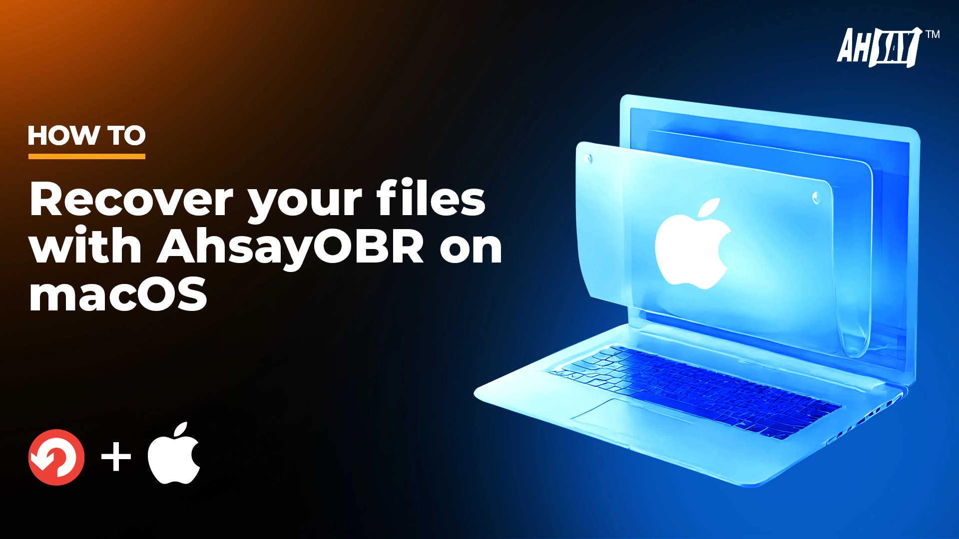 Recovering your files with AhsayOBR on macOS