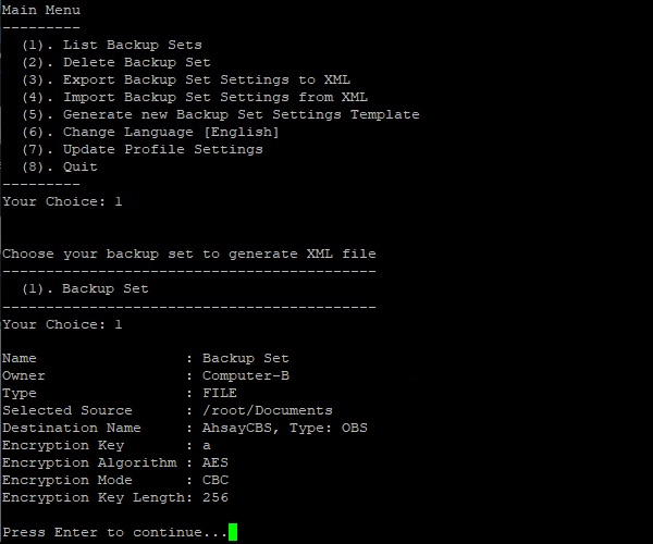 AhsayCBS Heap Size Settings