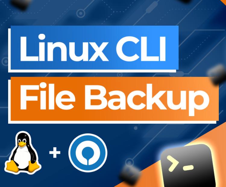 How to create a file backup on Linux CLI using AhsayOBM?
