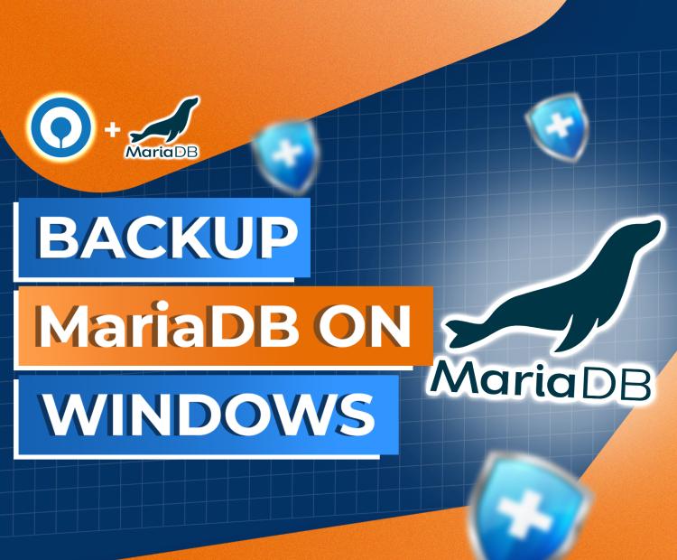 How to backup MariaDB databases on Windows? 
