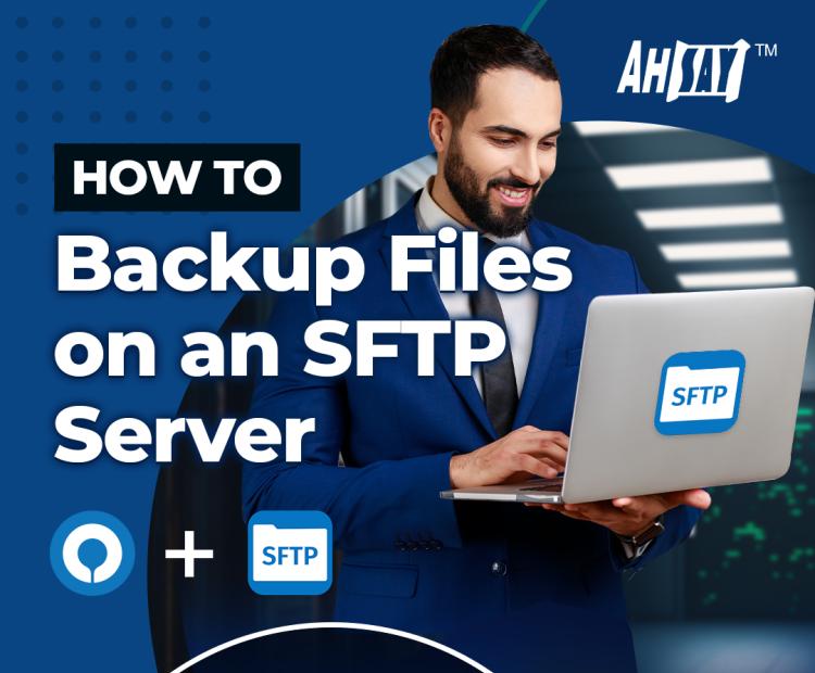 How to backup files on an SFTP server?