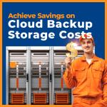 Achieve savings on cloud backup storage costs