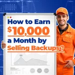 How to Earn $10,000 a Month by Selling Backups