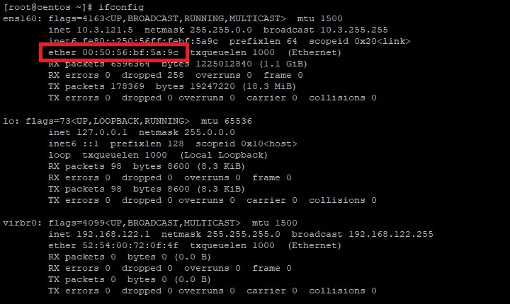 MAC address