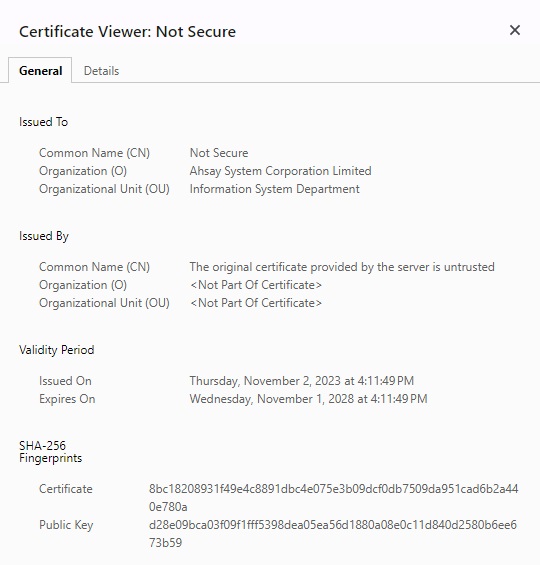 Certificate Viewer