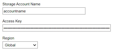 Predefined Destination Account Details