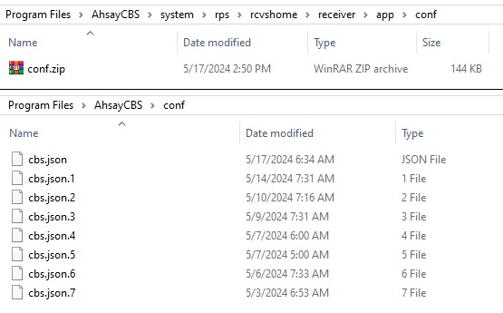 Replicated System Config Files