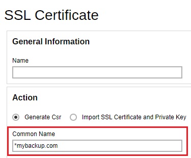 SSL Certificate