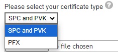 Digital Certificate Type