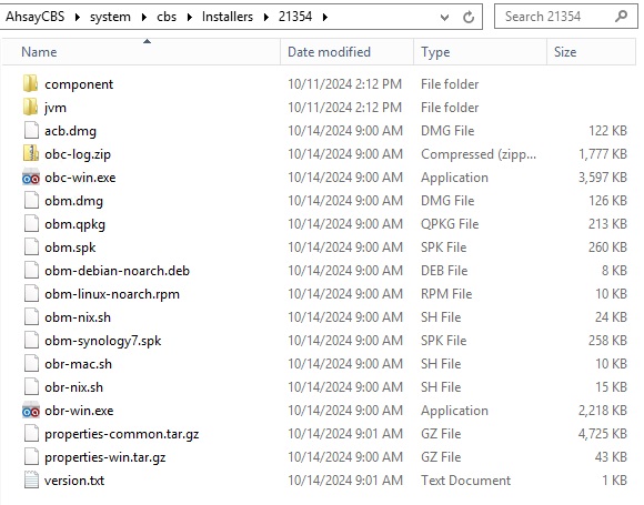 Branded Installers in the Reseller ID Folder