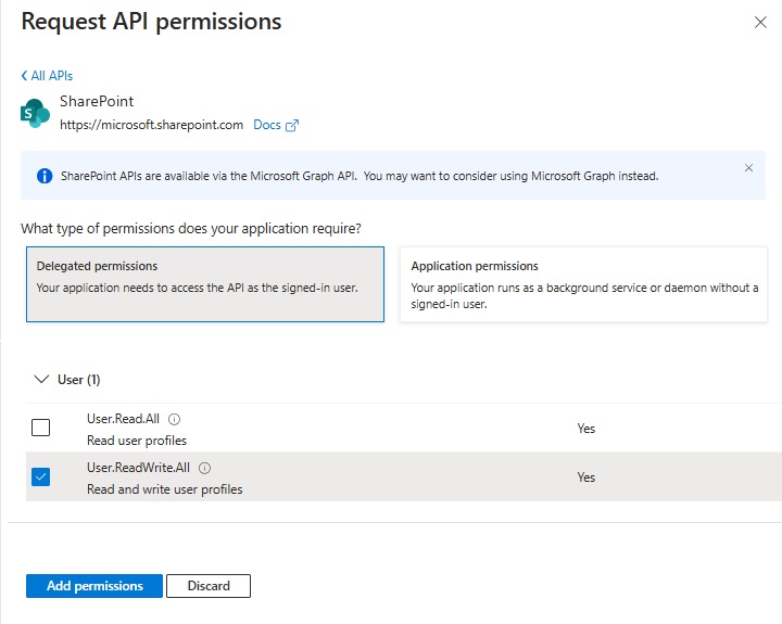 Configure Permissions