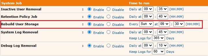 Backup Set Index Check