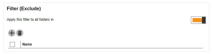 Exclude Filter