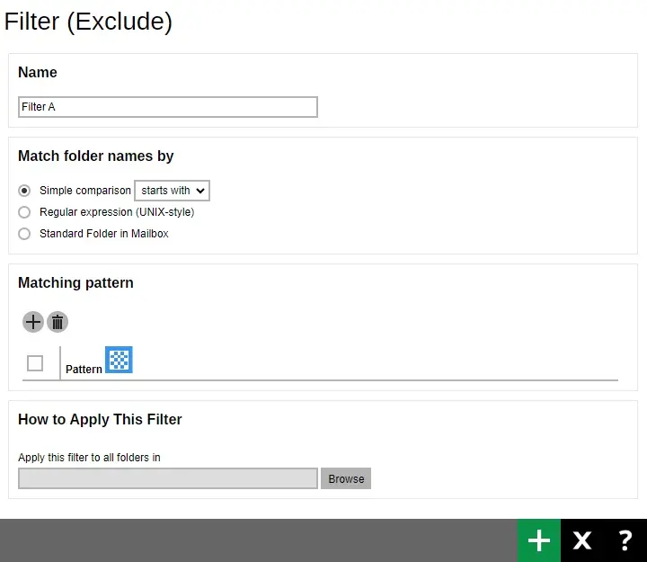 Exclude Filter