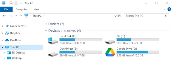 Windows File Explorer