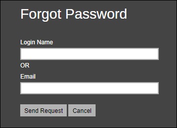 Forgot Password